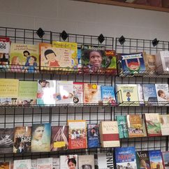 photo of books on shelves